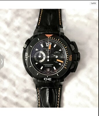 CLERC HYDROSCAPH CENTRAL CHRONOGRAPH LIMITED PREOWNED CHY-5 SERIES BOXES BOOKLET