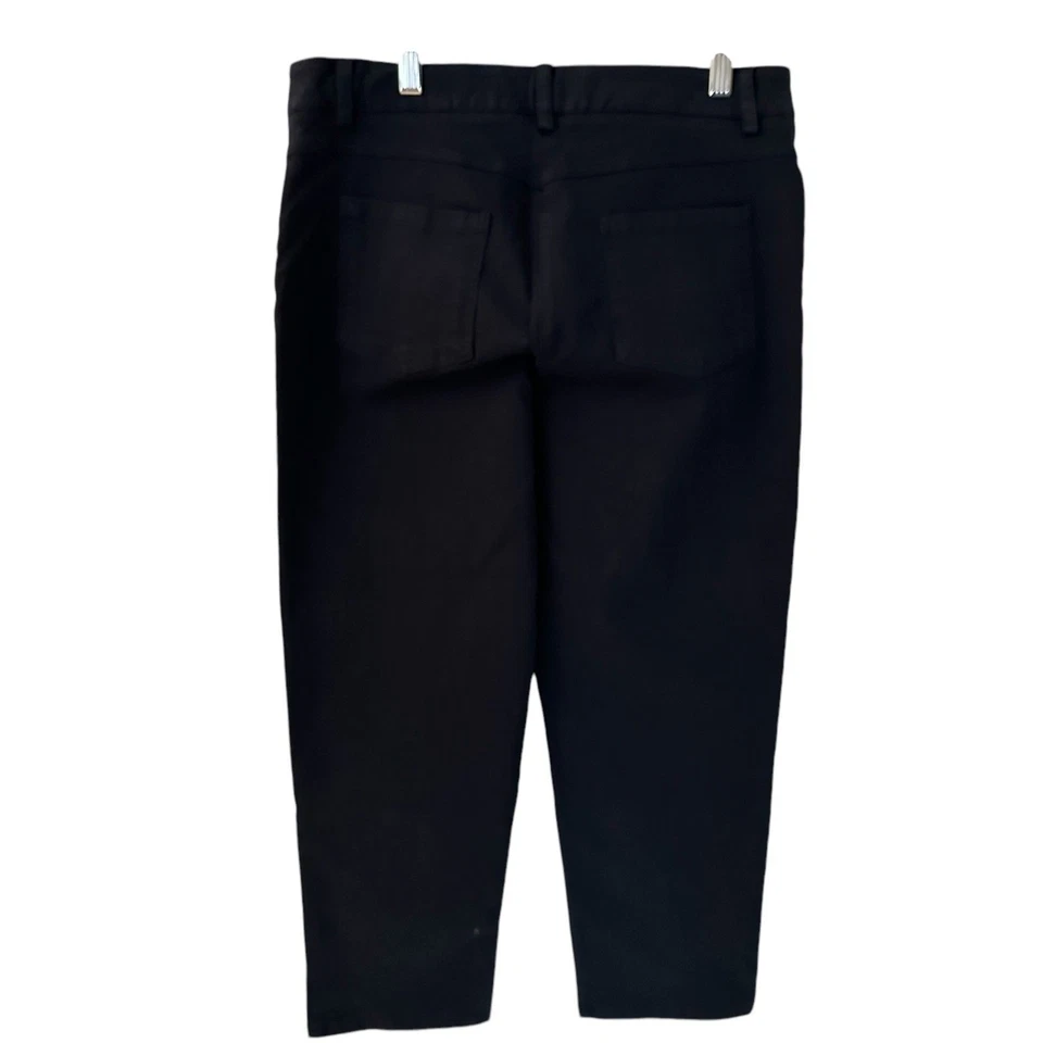 Pantalones Cortos Elliott Lauren Azul Oscuro Elásticos con Cremallera Bolsillos Talla 8 Foto 2 de 4
