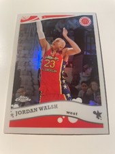 Jordan Walsh 2022 Topps Chrome Mcdonalds Basketball Throwback Refractor PWE