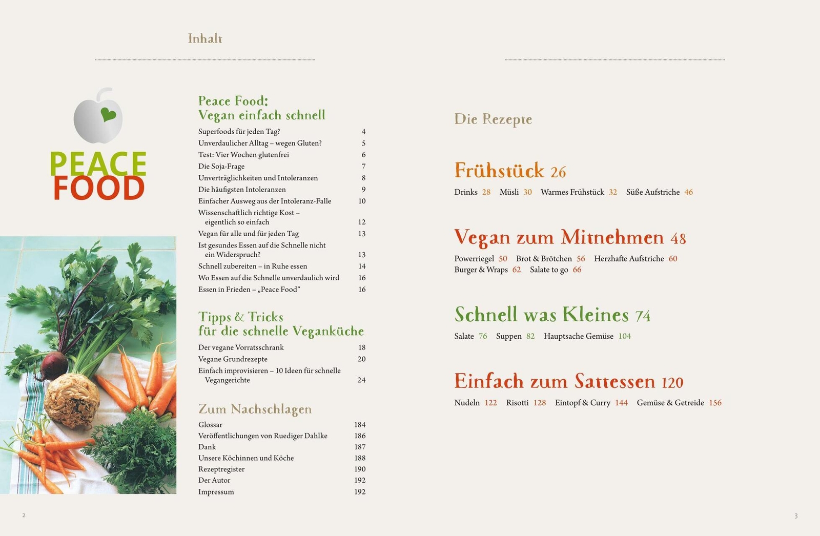 Thumbnail - Peace Food - Vegan Einfach Schnell Ruediger Dahlke