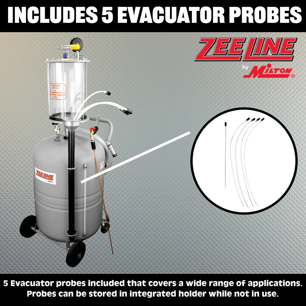 ZEELINE by Milton®  21-Gallon Professional Fluid Evacuator w/Measuring Bowl