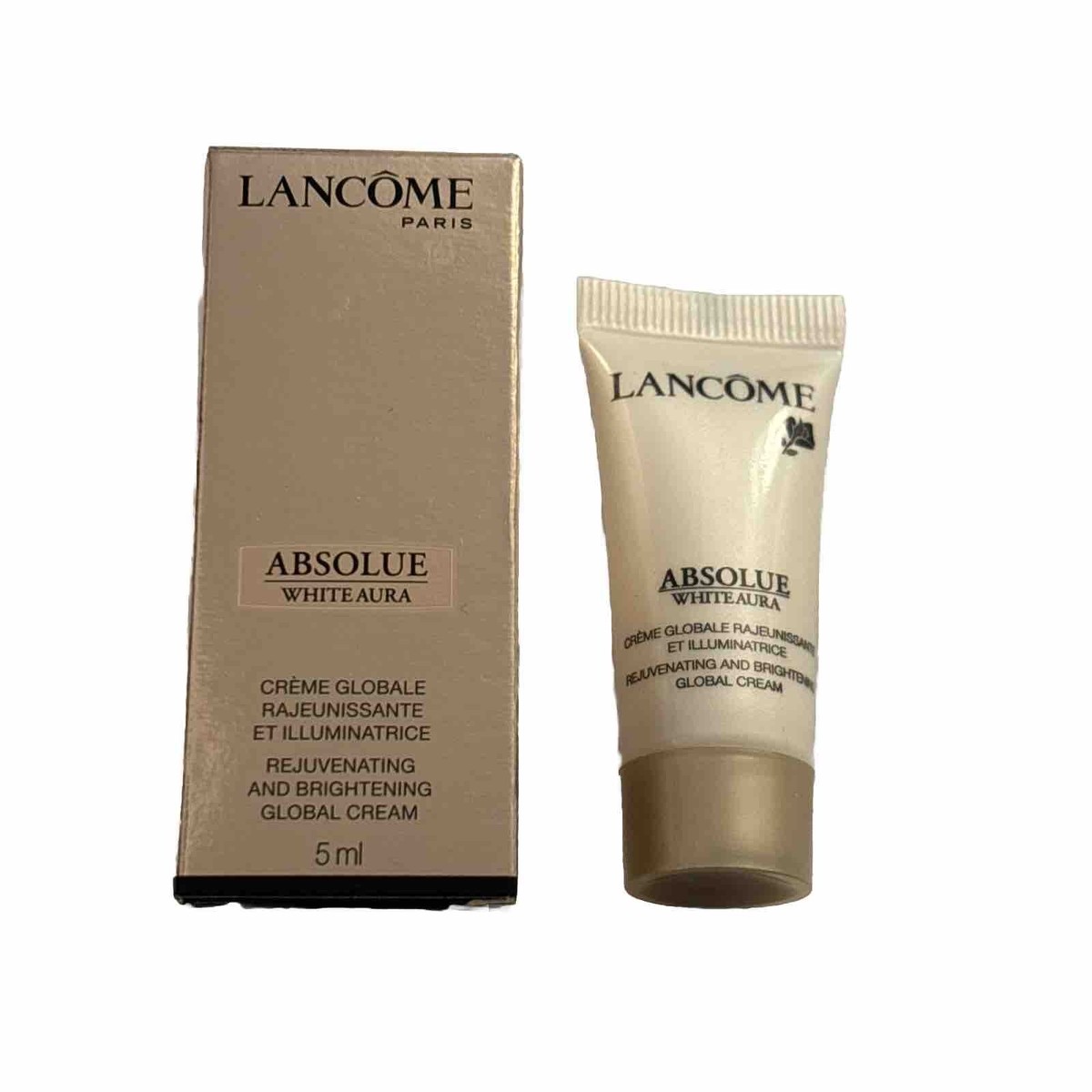 【未開封新品】LANCOME ABSOLUE WHITE AURA 60ml Lancome Absolue White Aura Rejuvenating & Brightening Global Cream