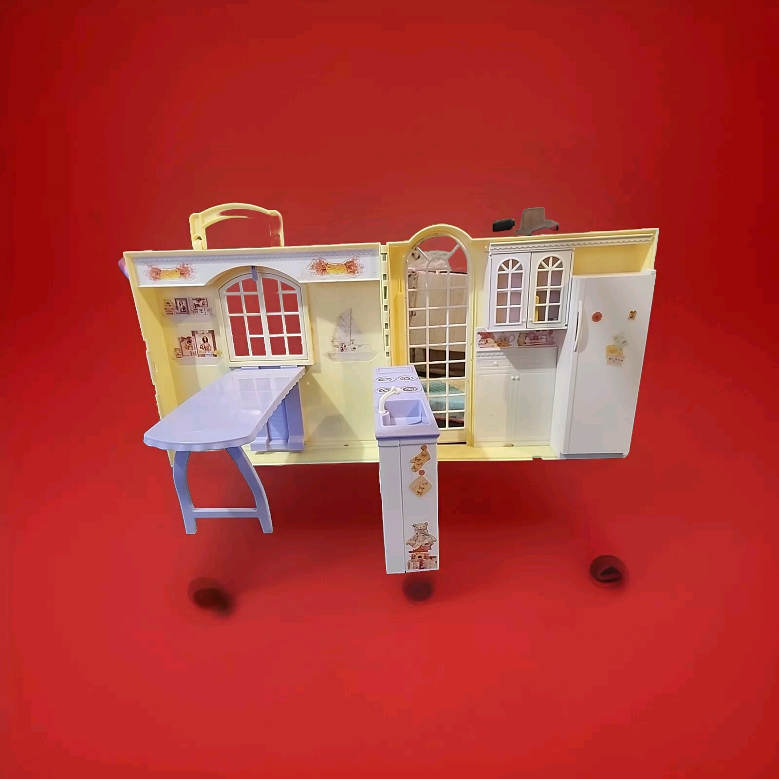 Barbie Happy Family Grandma's Kitchen Play House Mattel / With Some Assories
