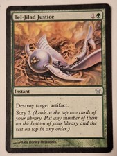 Tel-Jilad Justice - Fifth Dawn - Magic the Gathering MTG Nice!