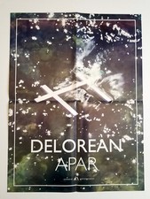 Delorean Band Apar Promo Poster 2013 Subiza Muzik Electronic Rock RARE