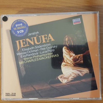 SIR CHARLES MACKERRAS Janacek Jenufa DECCA EX/EX(2CD)