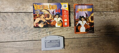 Virtual Chess 64 N64 Complete Fast Shipping