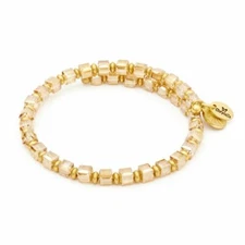 Chrysalis Earth Crystal Wrap Bangle  Wrap Bangle Gold Tone CRBW0007GPLTCO