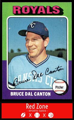 1975 Topps - #472 Bruce Dal Canton EX+ NM