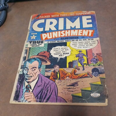 Crime and Punishment #63 (Sep. 1953, Lev Gleason) golden age precode justice 
