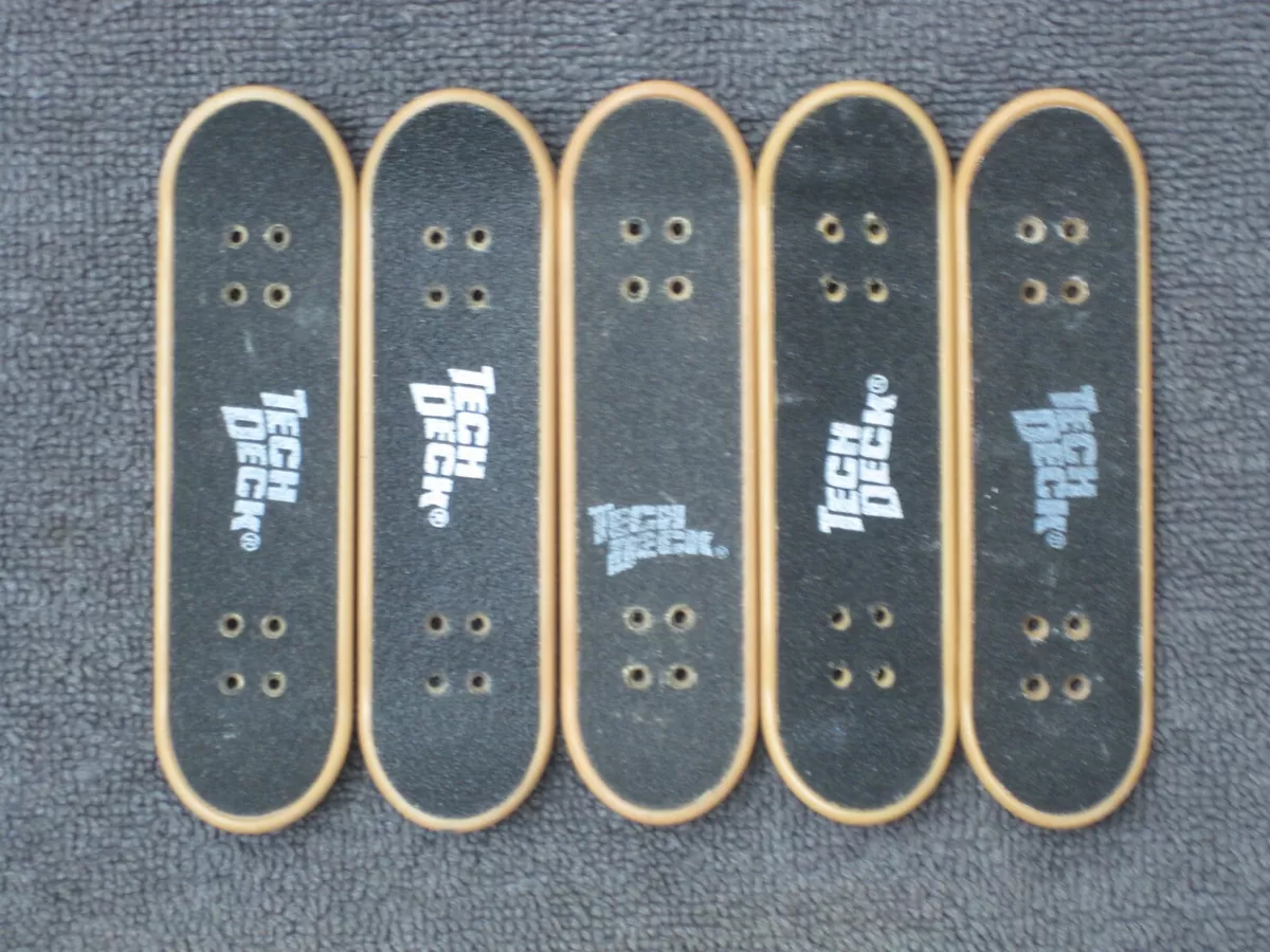 Zoo York Tech Deck lot of 5 skateboards 96mm fingerboard decks