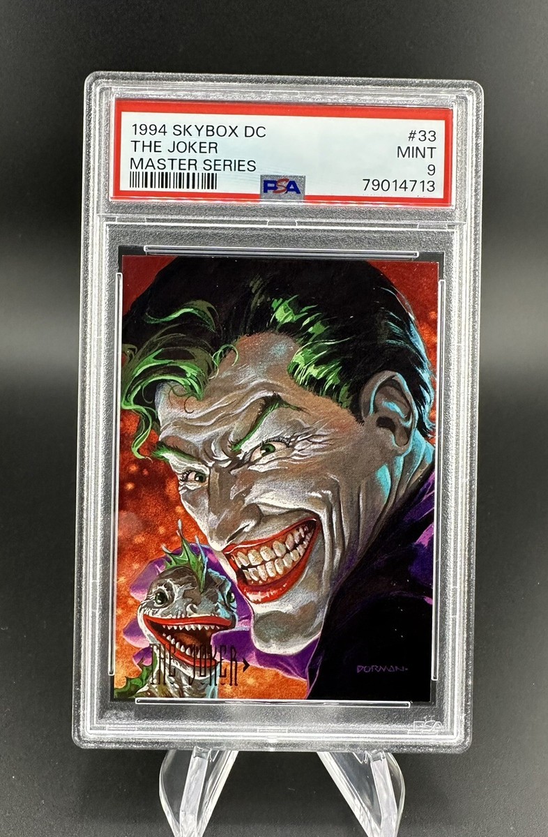 THE JOKER PSA 9 1994 Skybox DC Master Series #33 C4 | eBay