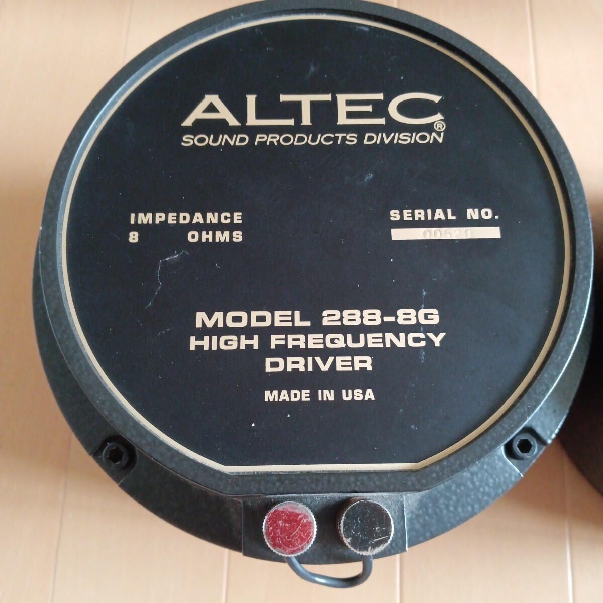 ALTEC 288-8G アルテック - ドライバー 808-8B Yahoo!オークション