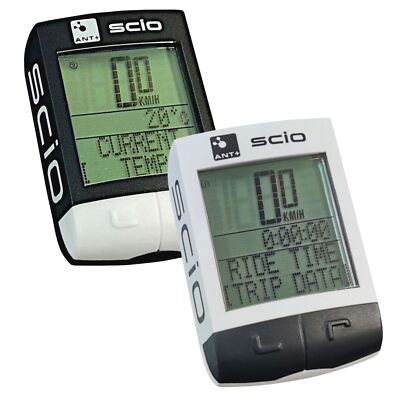 Pro Scio ANT+ Funk Fahrradcomputer Fahrradtacho kabellos 19 Funktionen Tacho