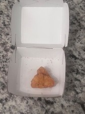 mcdonalds chicken nugget shaped like the great pyramids. Came in a 6 piece 