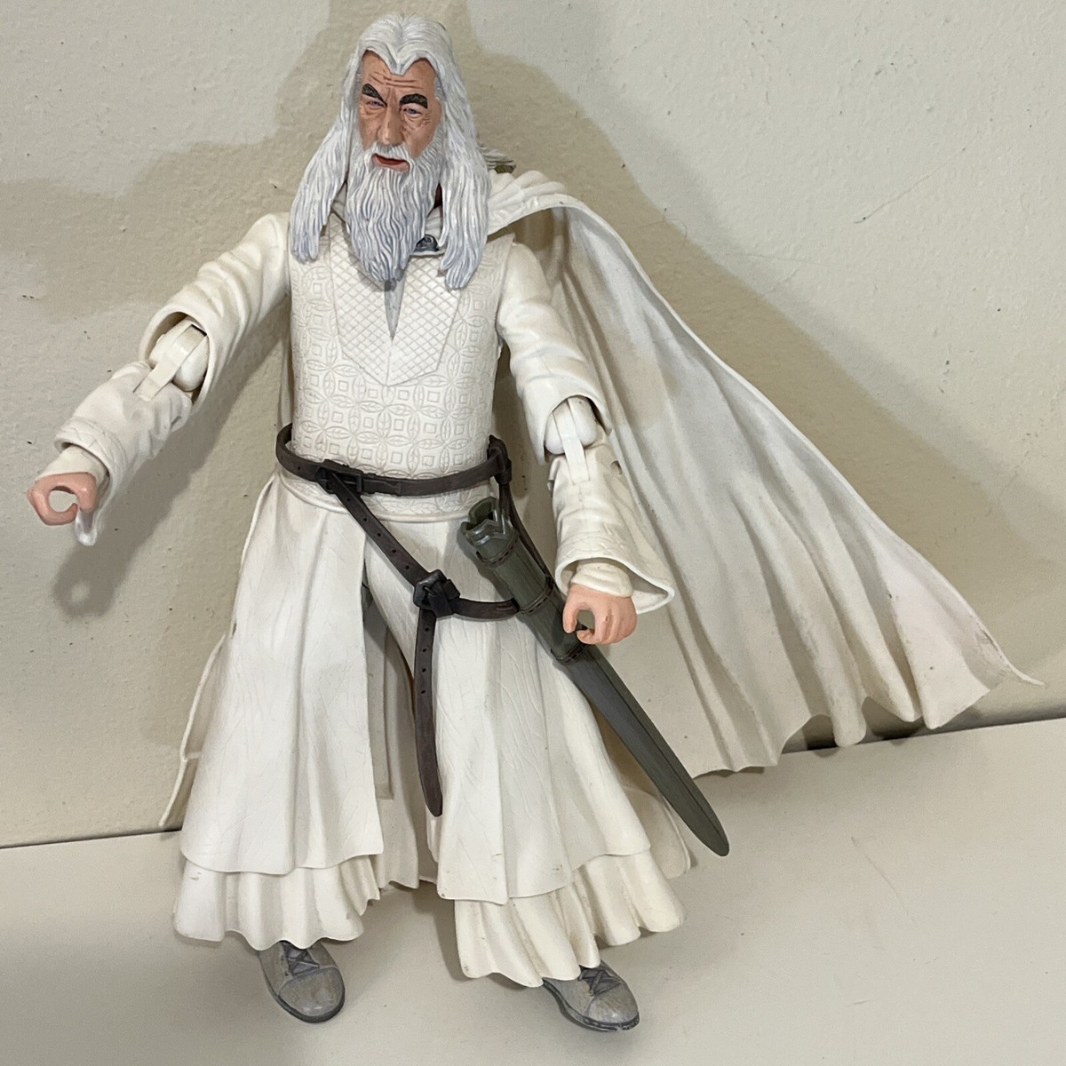 Lord of the Rings Figure Gandalf the White 11” Marvel NLP 2005 | eBay