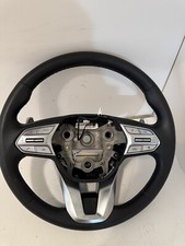 2021 Hyundai Santa Fe Black Leather Steering Wheel W Paddle Shift Oem