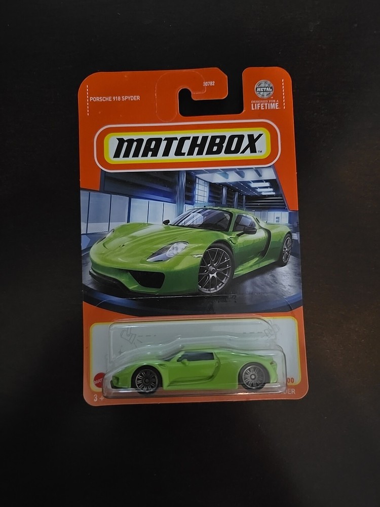 2024 Matchbox Porsche 918 Spyder #45 Lime Green