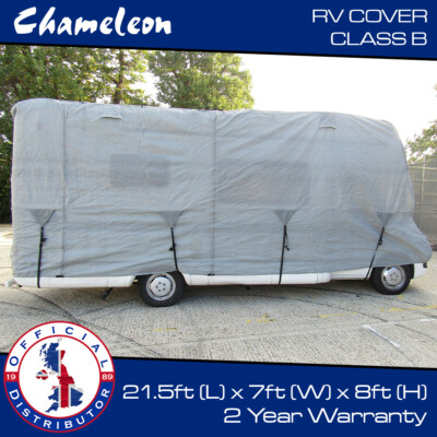 Motorhome Cover CLASS B RV | Up To 6 - 6.5m | 6x Zips, 4 Air Vents