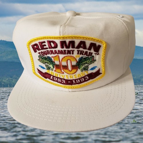 Vtg 90s Redman Tournament Trail White 