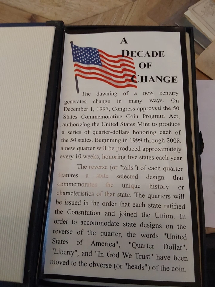 Statehood Quarter Coin Watch- 1999 Delaware U.S. Mint-NIB Watch Head Only - Image 4 of 4