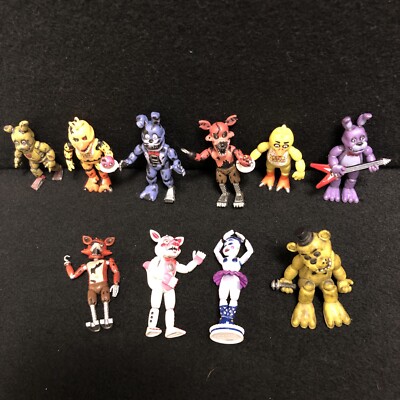 Set of 11 Five Nights at Freddy's Mini Video Game Action Figures 2