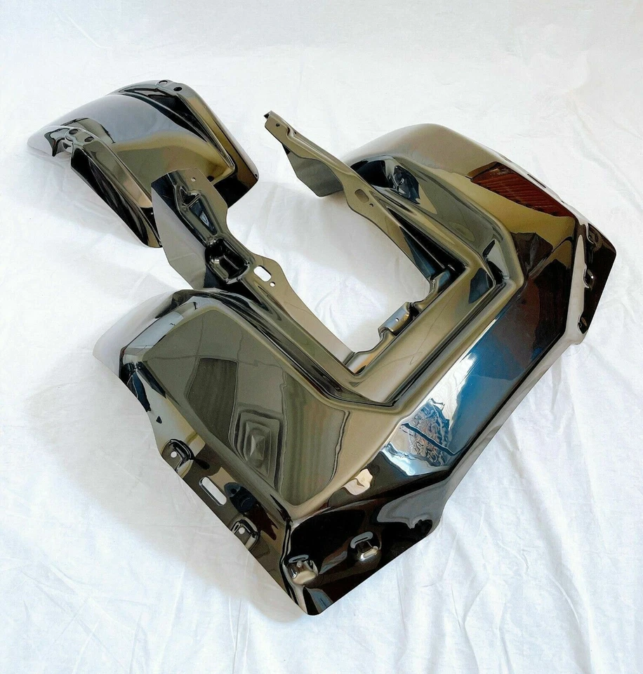 NUEVO GUARDABARROS DELANTERO Y TRASERO HONDA ATC200S ATC 200S PLÁSTICO NEGRO 84 - 86 Foto 2 de 2