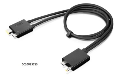 Original Lenovo ThinkPad Thunderbolt 3 Workstation Dock Split Kabel 5C10V25713