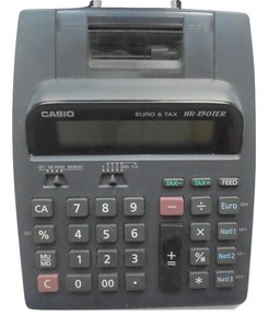 Casio HR150-TER Calculater printer ,print paper | eBay