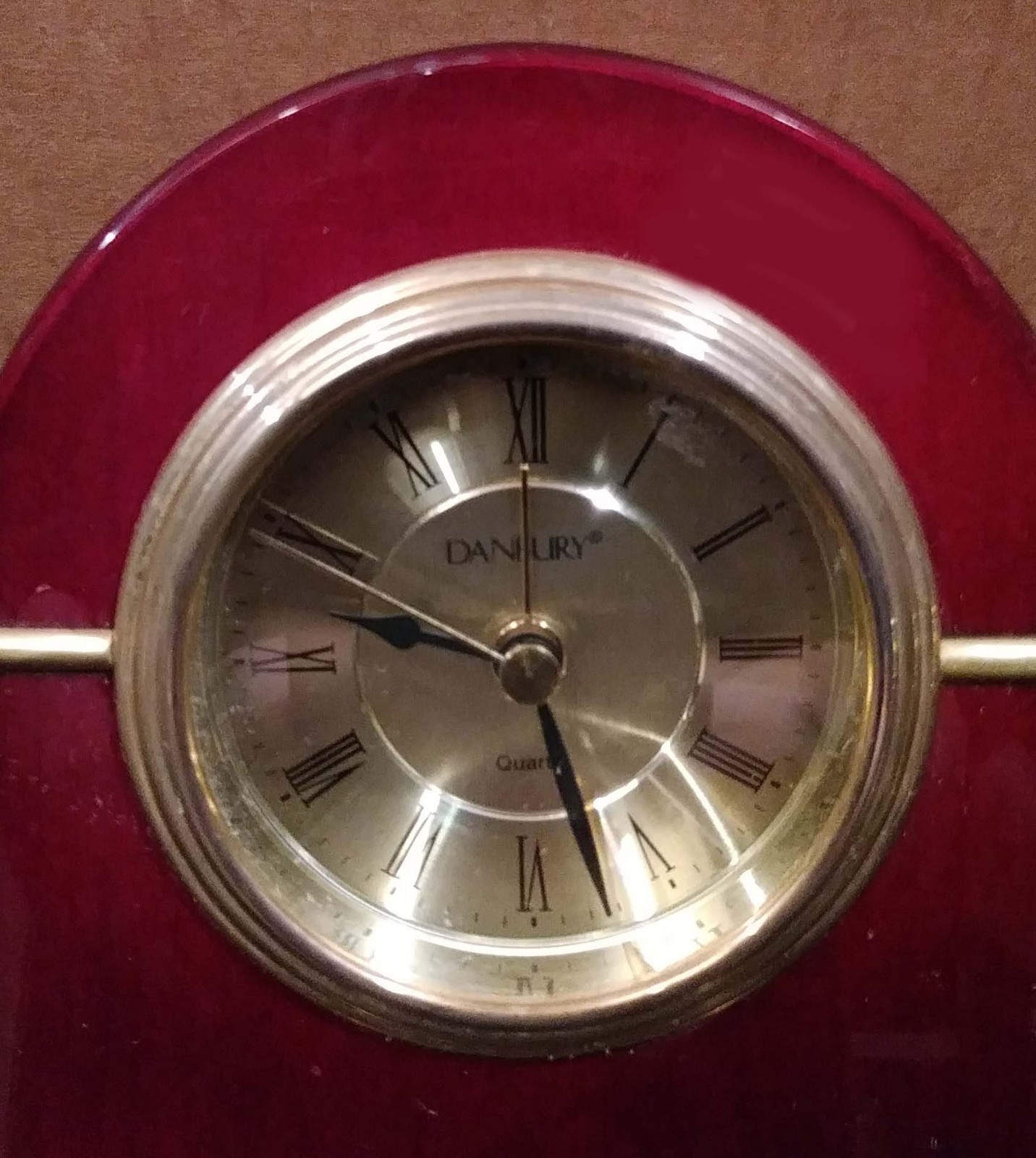 Danbury Quartz Table Clock eBay