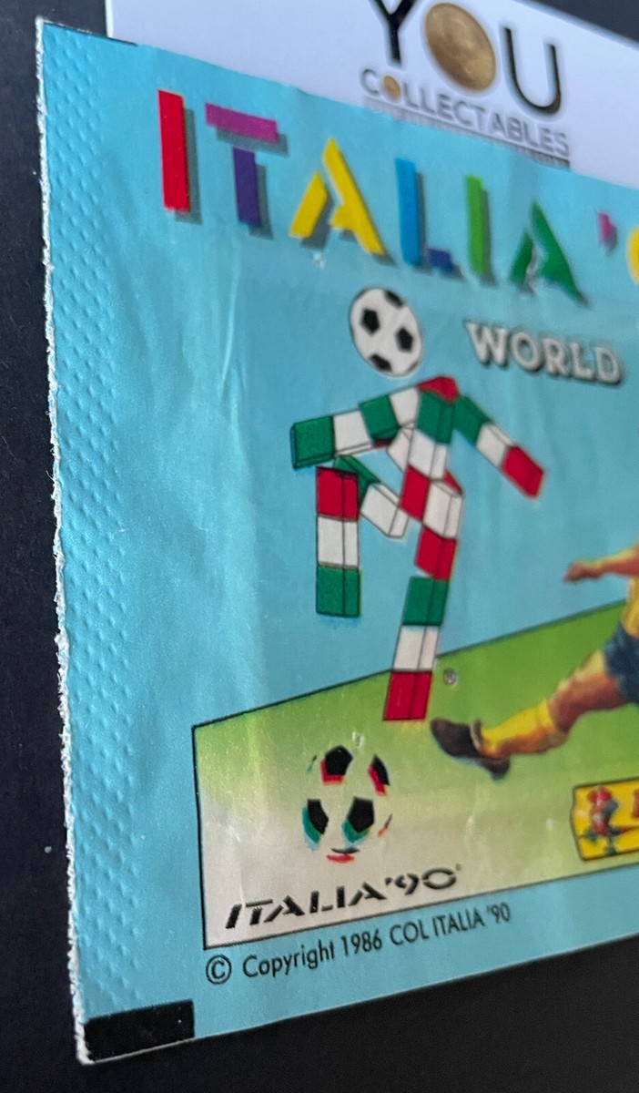 Panini World Cup Italia 1990 Sealed Sticker Pack 100% Genuine
