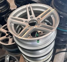 15 X 5 Aluminum Trailer Wheel 5-lug On 4.5 Inches - Silver