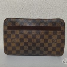 Louis Vuitton Saint-Louis Damier Clutch Bag Second Bag Brown N51993