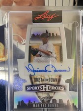 2026 Leaf Talk of The Town Mariano Rivera Auto 1/1 New York Yankees