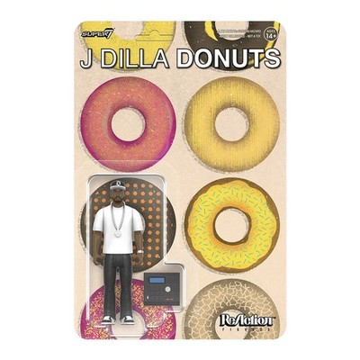 J Dilla - J Dilla (Donuts - Album Cover) - ReAction Figure