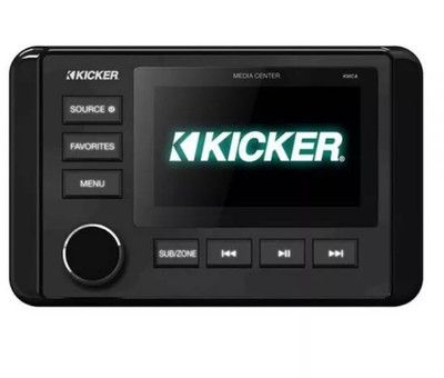 Kicker Marine KMC4 Marine Source Unit, 4 x 25W, Aux, AM/FM, BT, Rib Boat Yacht