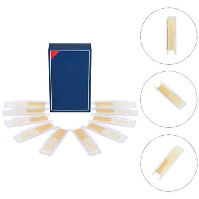 10 Pcs Altsaxophon Blätter Blättchen Instrumentenzubehör Saxophon-Zubehör
