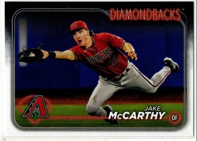 2024 Topps Series Two Baseball Jake McCarthy No. 482 Arizona Diamondbacks