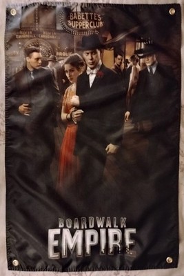 Boardwalk Empire HBO Showtime Banner Poster Man Cave 2' x 3' Chalky White Enoch