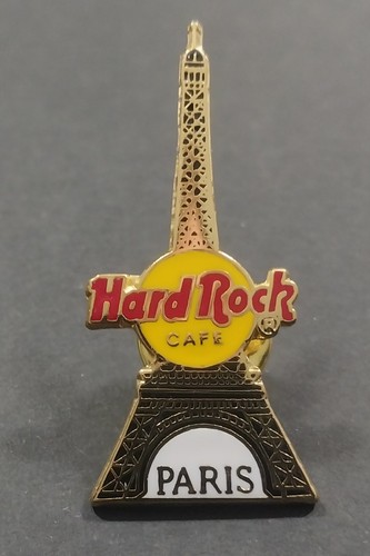 Hard Rock Cafe pin, Paris, Eiffel Tower Classic Logo
