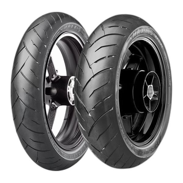 TYRE PAIR MAXXIS 120/70-17 58W + 180/55-17 (73W) ST MA-ST2 SUPERMAXX