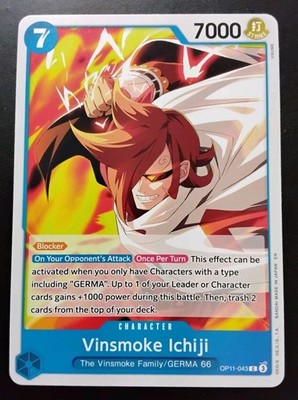 Vinsmoke Ichiji OP11-043 A Fist of Divine Speed Regular