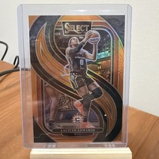 2025 Panini Select WNBA Aaliyah Edwards Premier Level Orange Prizm /125 #139