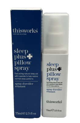 Thisworks Sleep Plus Pillow Spray Size 75 ml / 2.5 oz BNIB