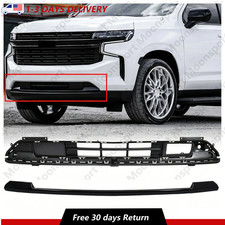 Black Front Bumper Grille Lower Molding For 2021-2024 Chevrolet Suburban Tahoe Black Front Bumper Grille Lower Molding For 2021-2024 Chevrolet Suburban Tahoe