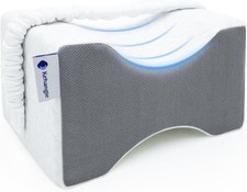 Ergonomic Memory Foam Knee Pillow for Side Sleepers, Leg Pillow for Hip Pain
