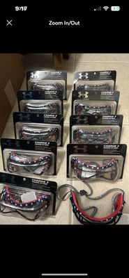 New Under Armour Lacrosse Goggles - Lot Of 10 !