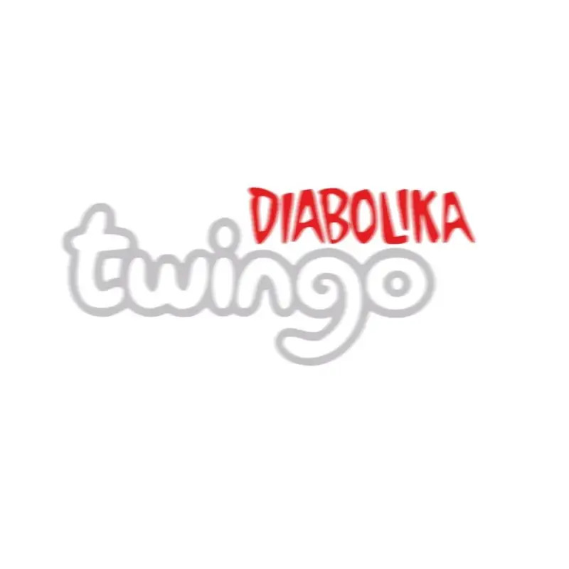 Stickers de coffre Renault Twingo DIABOLIKA pour masquer les rayures de peinture