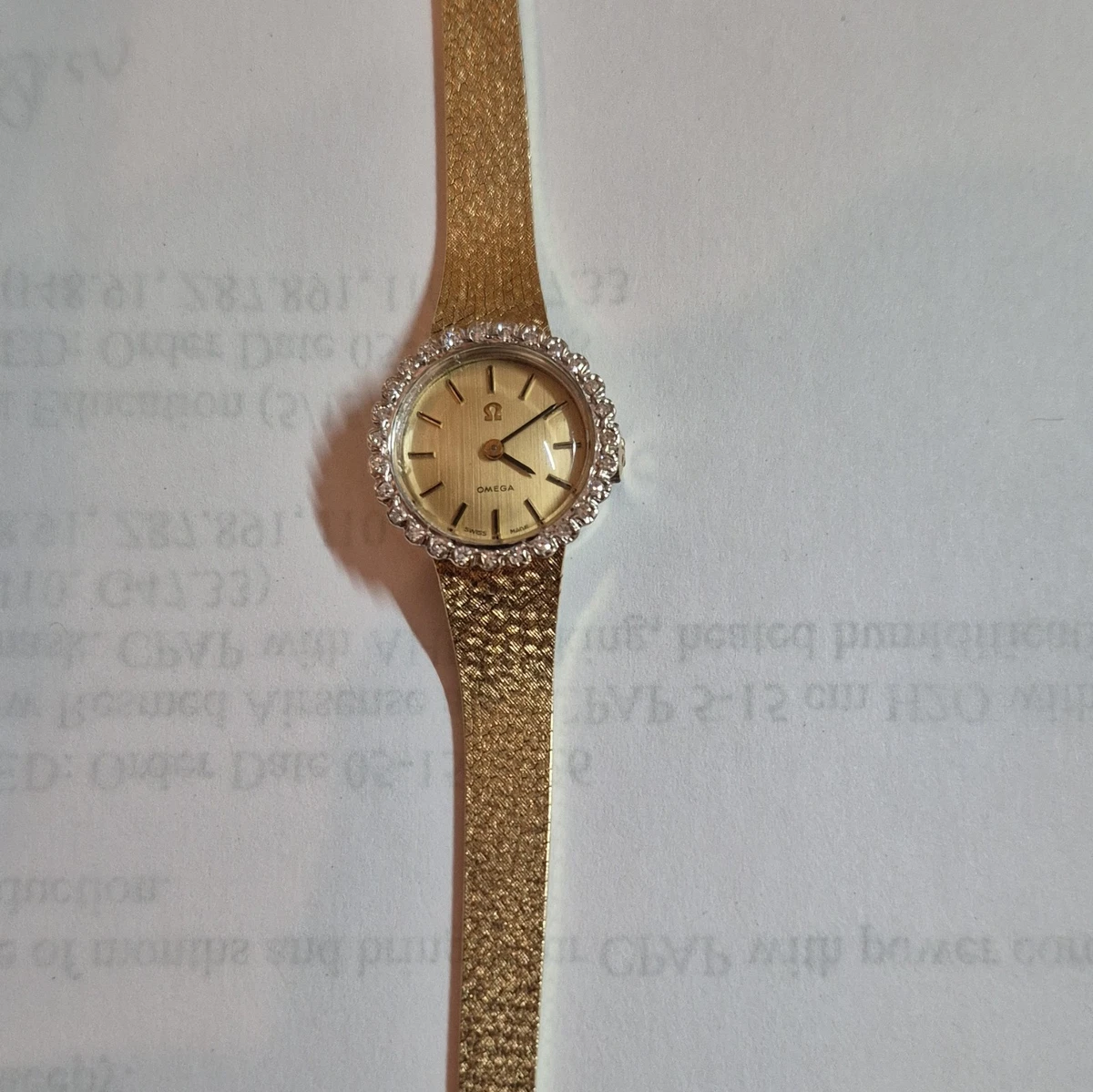 OMEGA Gold Watches for sale - eBay