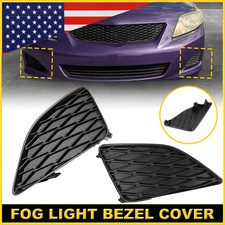For Toyota Corolla 2009 2010 Fog Lamp Cover Right Left Black Car Accessories Usa